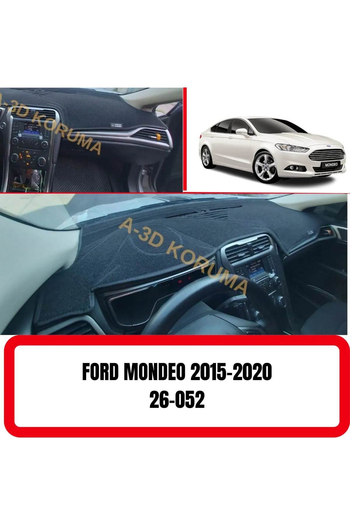 Ford Mondeo 2015-2020 Uyumlu 3d Ön Gögüs/panel/ Torpido Korumasi / Kilifi/ Halisi/