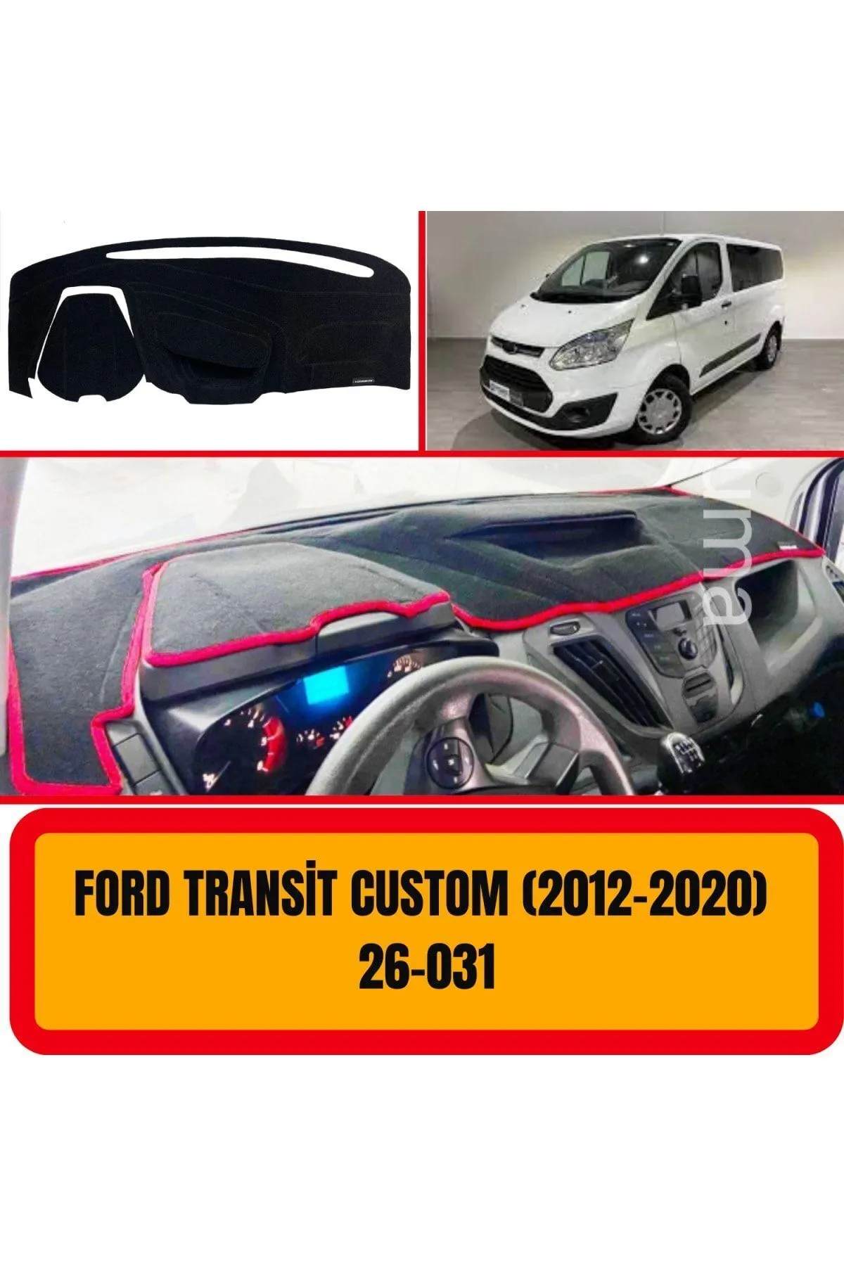 Ford Transit Custom 2012-2020 Ön Gögüs Panel Torpido Koruma Koruyucu Kilifi Halisi