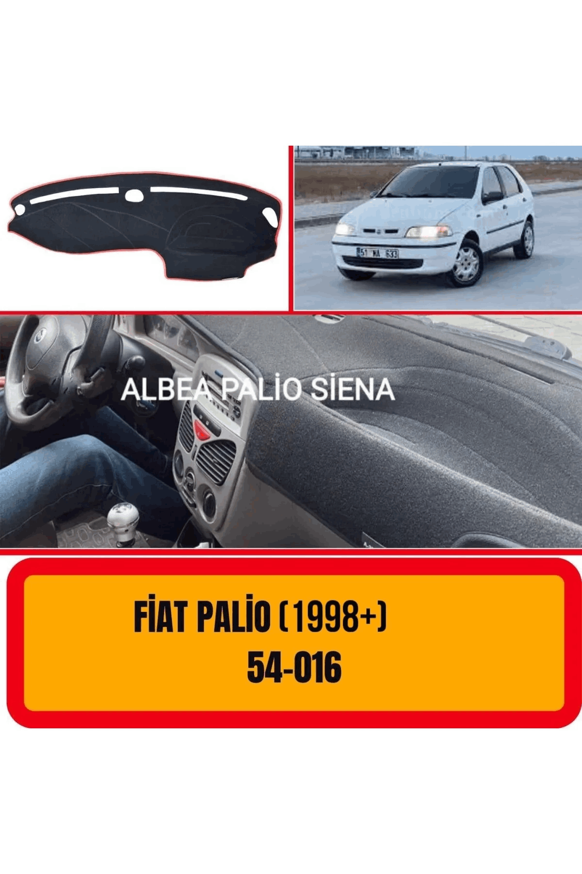 Fiat Palio 2002-2005 Ön Gögüs / Panel / Torpido Korumasi / Kilifi / Halisi /