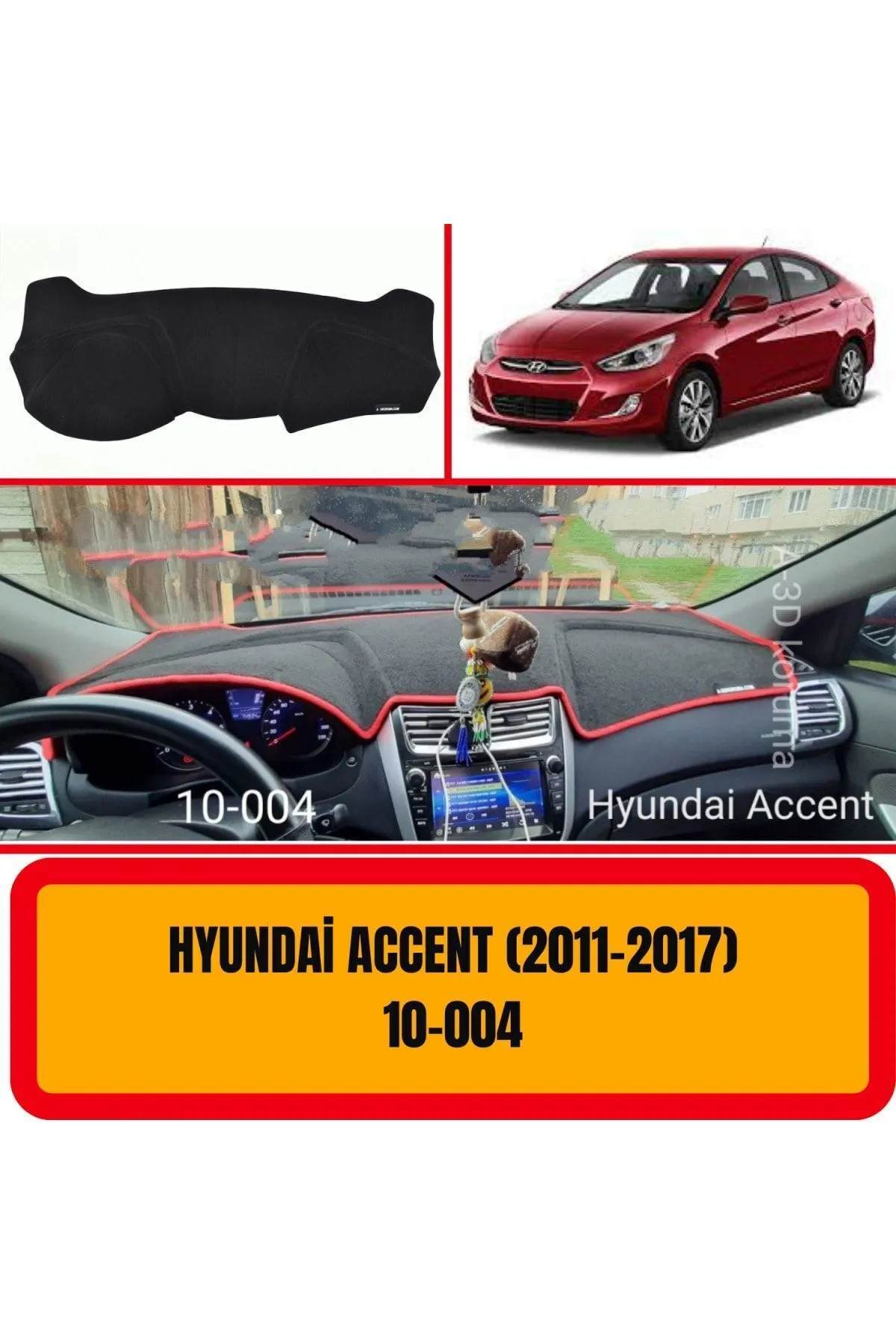 Hyundai Accent 2011-2017 Ön Örtüsü Göğüs Panel Torpido Koruma