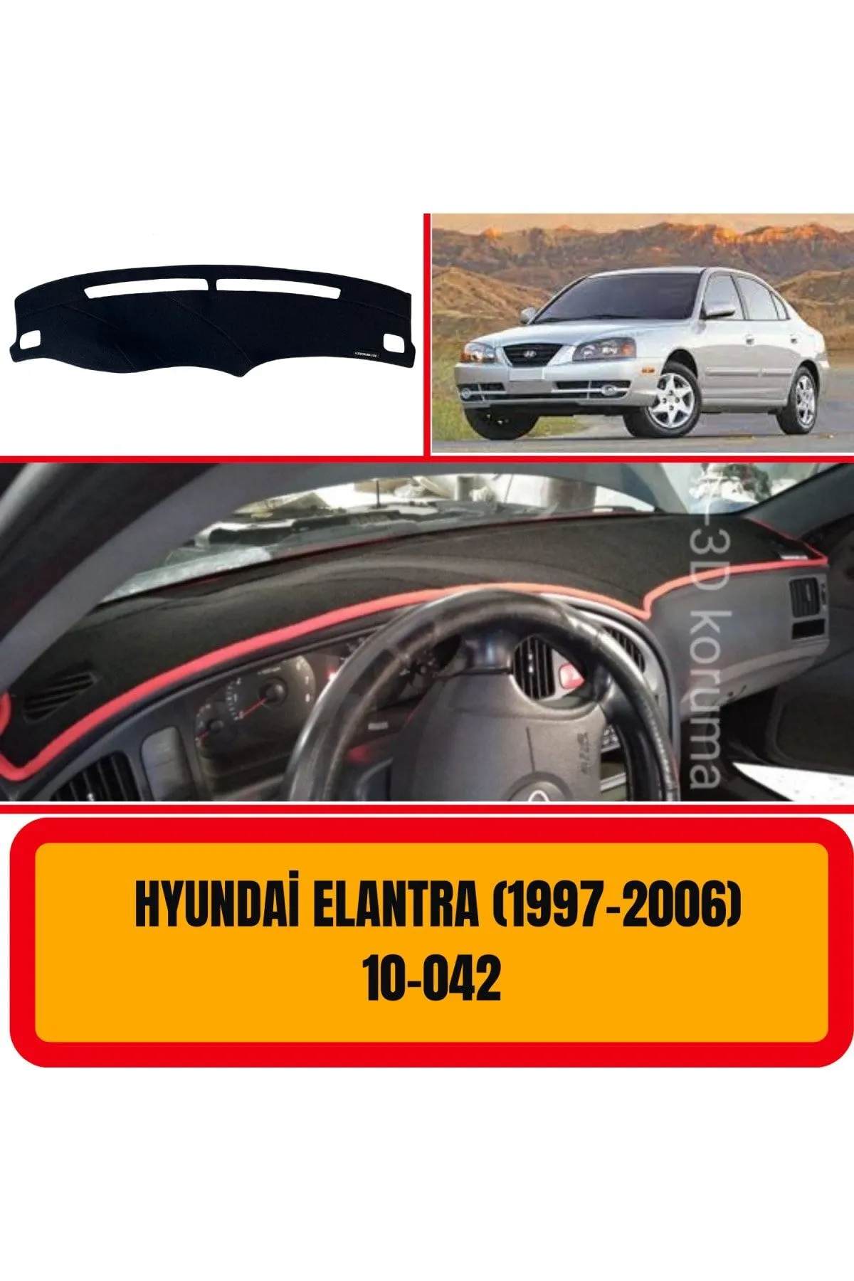 Hyundai Elantra 1997-2006 Ön Gögüs Panel Torpido Koruma Koruyucu