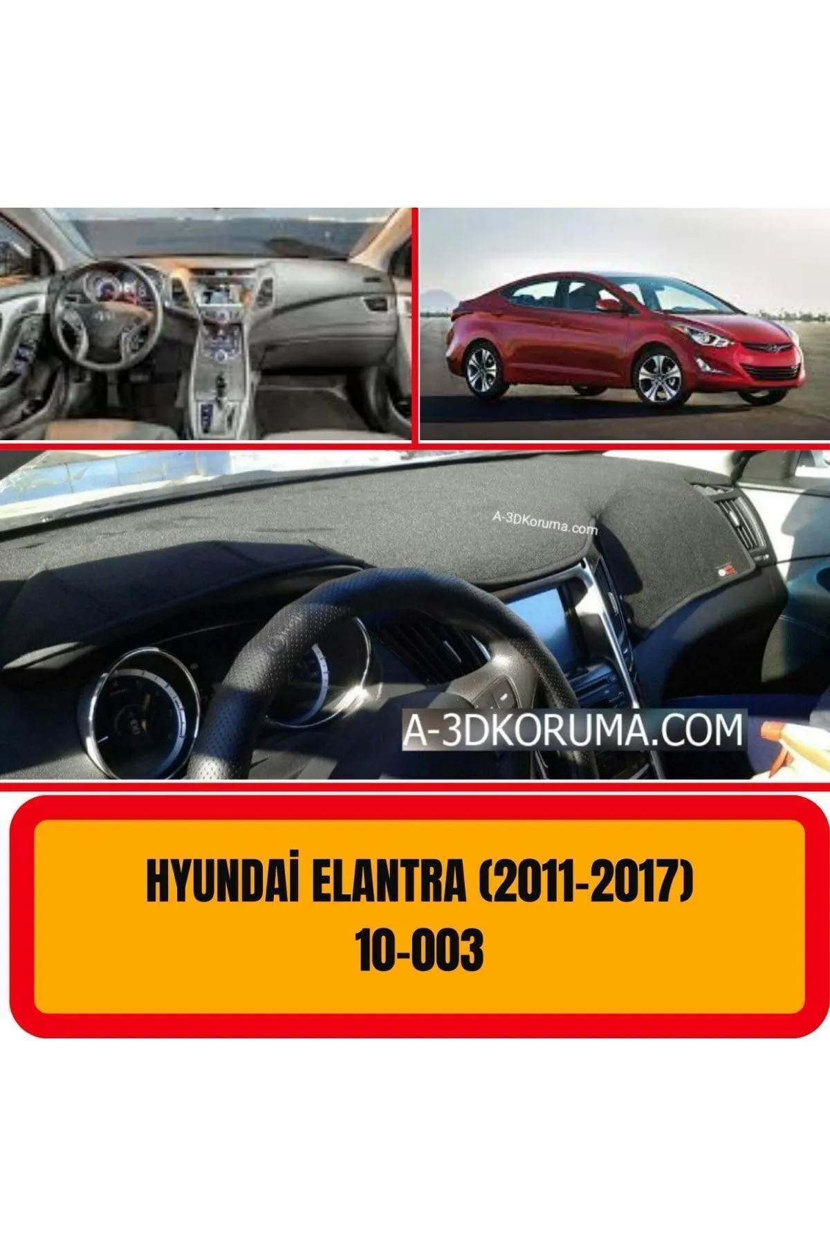 Hyundai Elantra 2011-2017 Ön Örtüsü Göğüs Panel Torpido Koruma