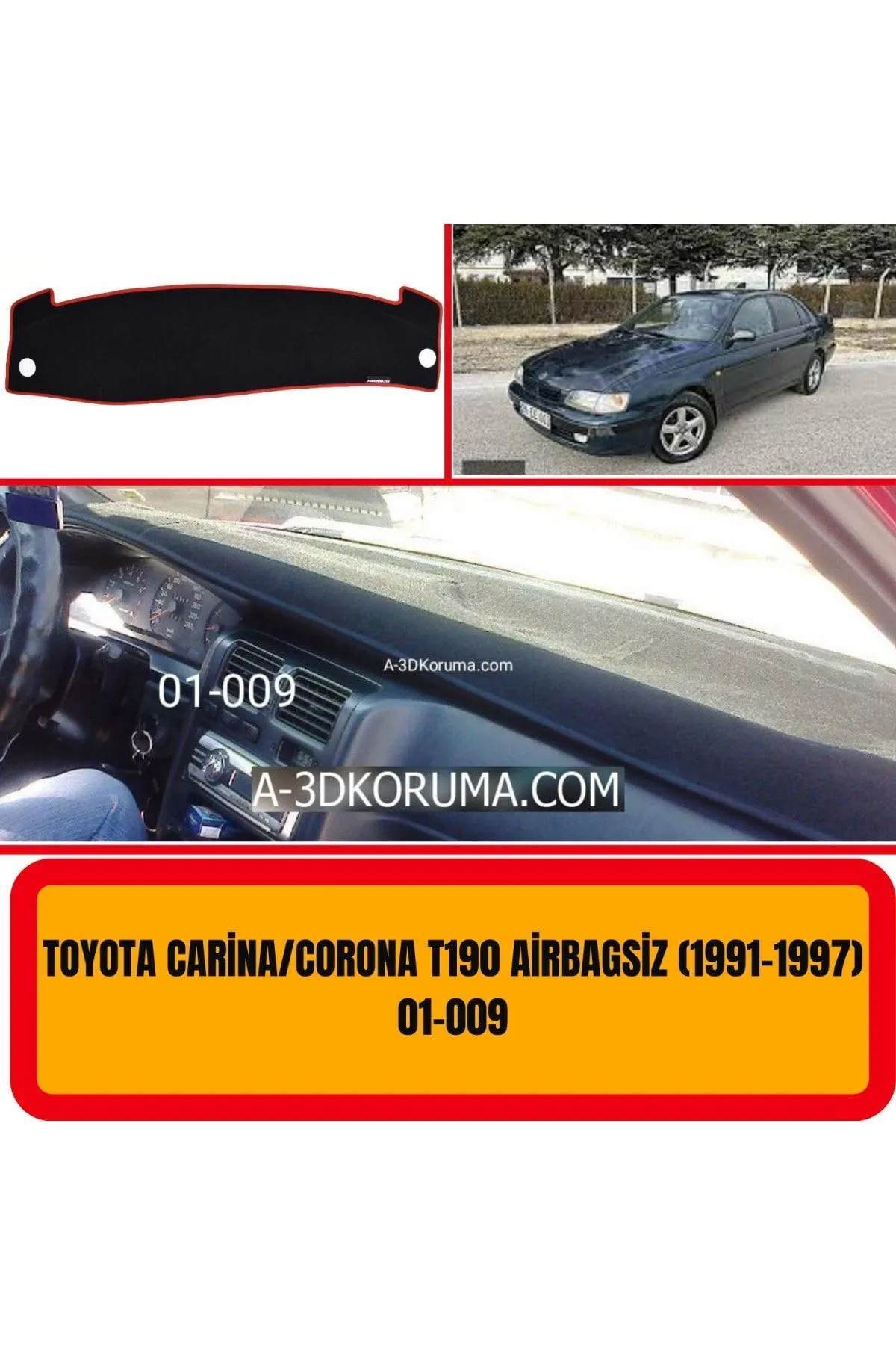 Toyota Carina /corona T190 Airbagsiz Ön Örtüsü Göğüs Panel Torpido Koruma