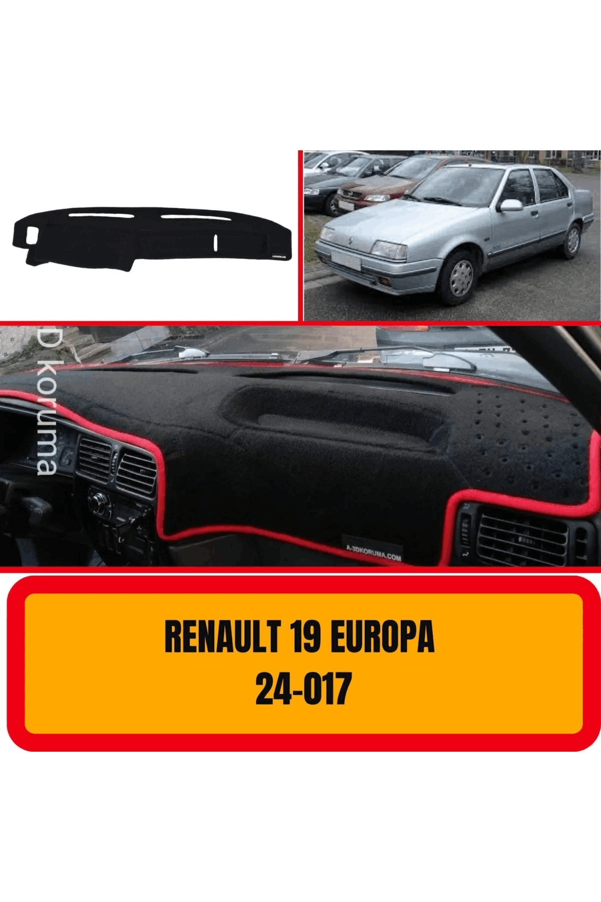 Renault 19 Europa Ön Gögüs Panel Torpido Koruma Koruyucu Kilifi