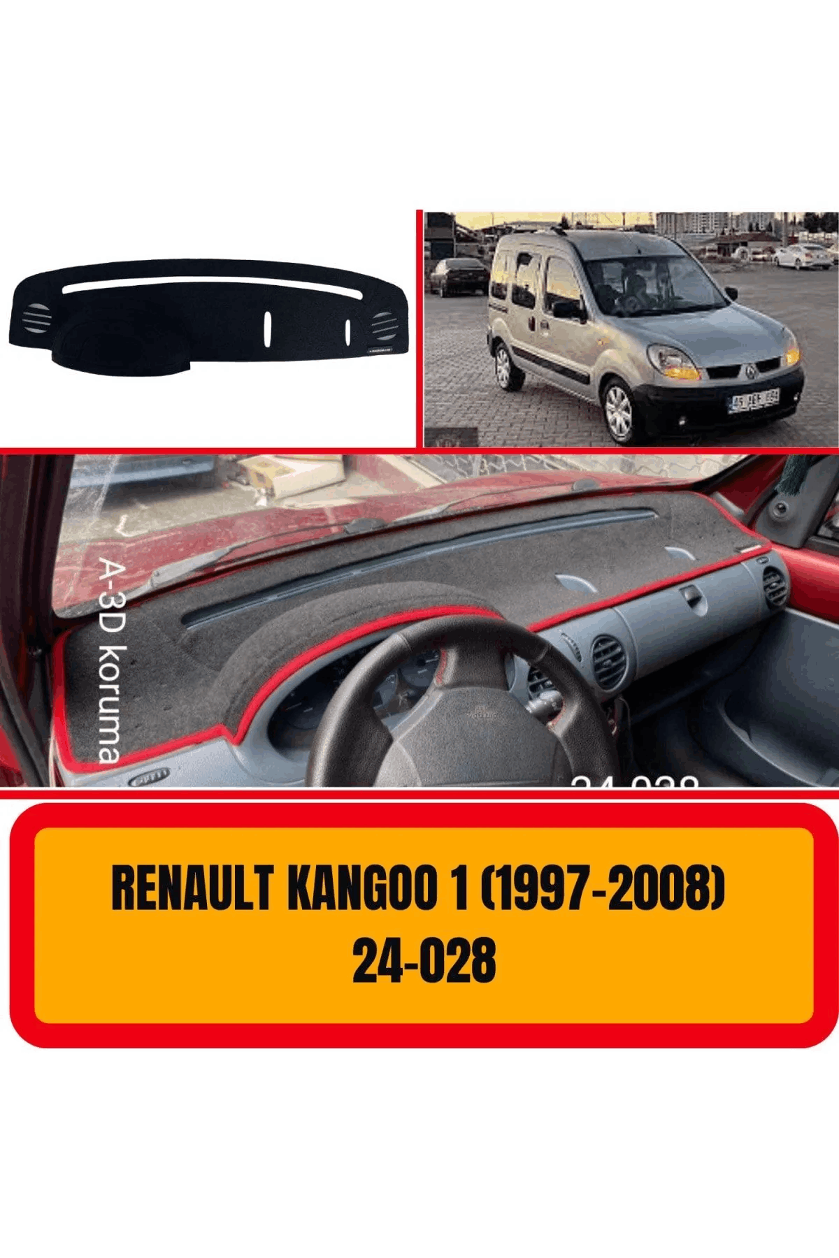 Renault Kangoo 1 1997-2008 Ön Gögüs / Panel / Torpido Korumasi / Kilifi / Halisi /