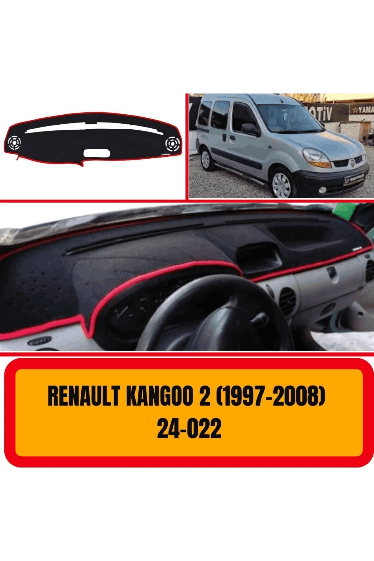 Renault Kangoo 1997-2008 Ön Örtüsü Göğüs Panel Torpido Koruma Koruyucu Kılıfı