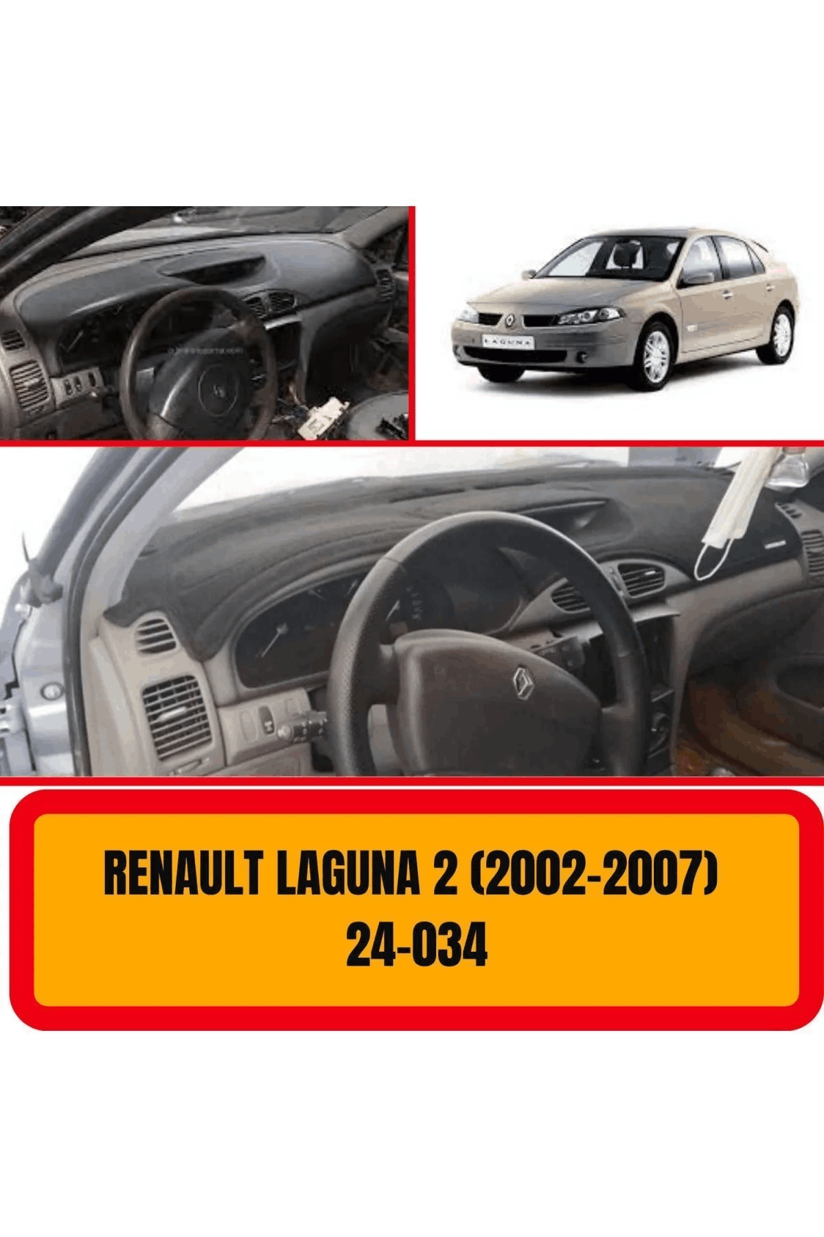 Renault Laguna 2 2002-2007 Ön Örtüsü Göğüs Panel Torpido Koruma