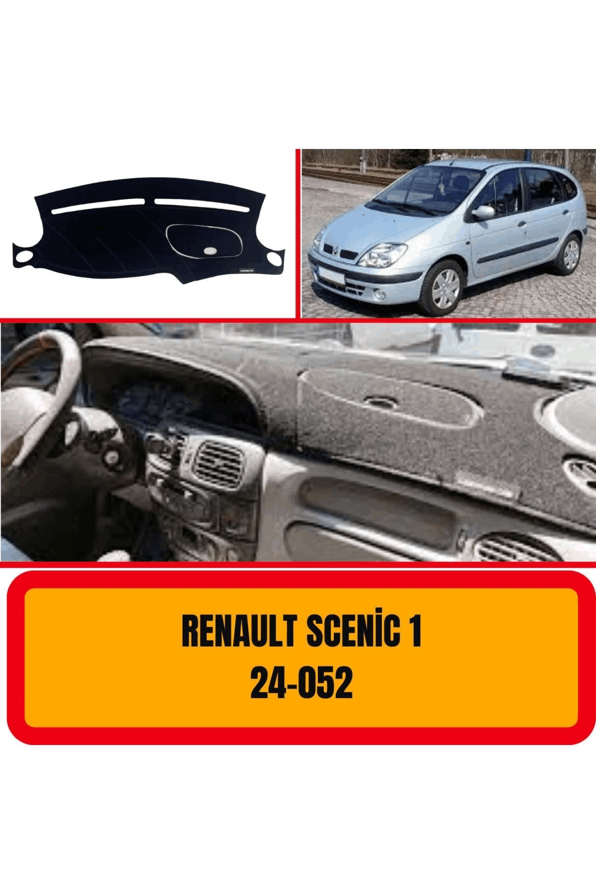 Renault Scenic 1 Ön Gögüs Panel Torpido Koruma Koruyucu Kilifi