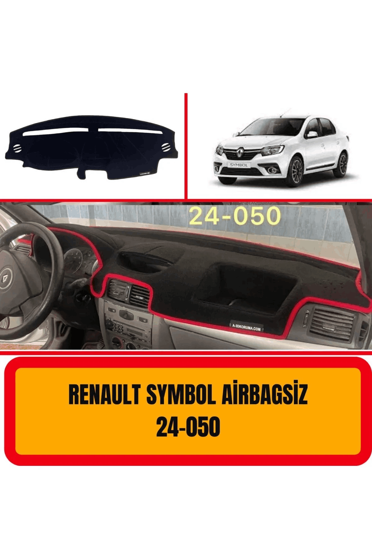 Renault Symbol Airbagsiz Ön Gögüs / Panel / Torpido Korumasi / Kilifi / Halisi /