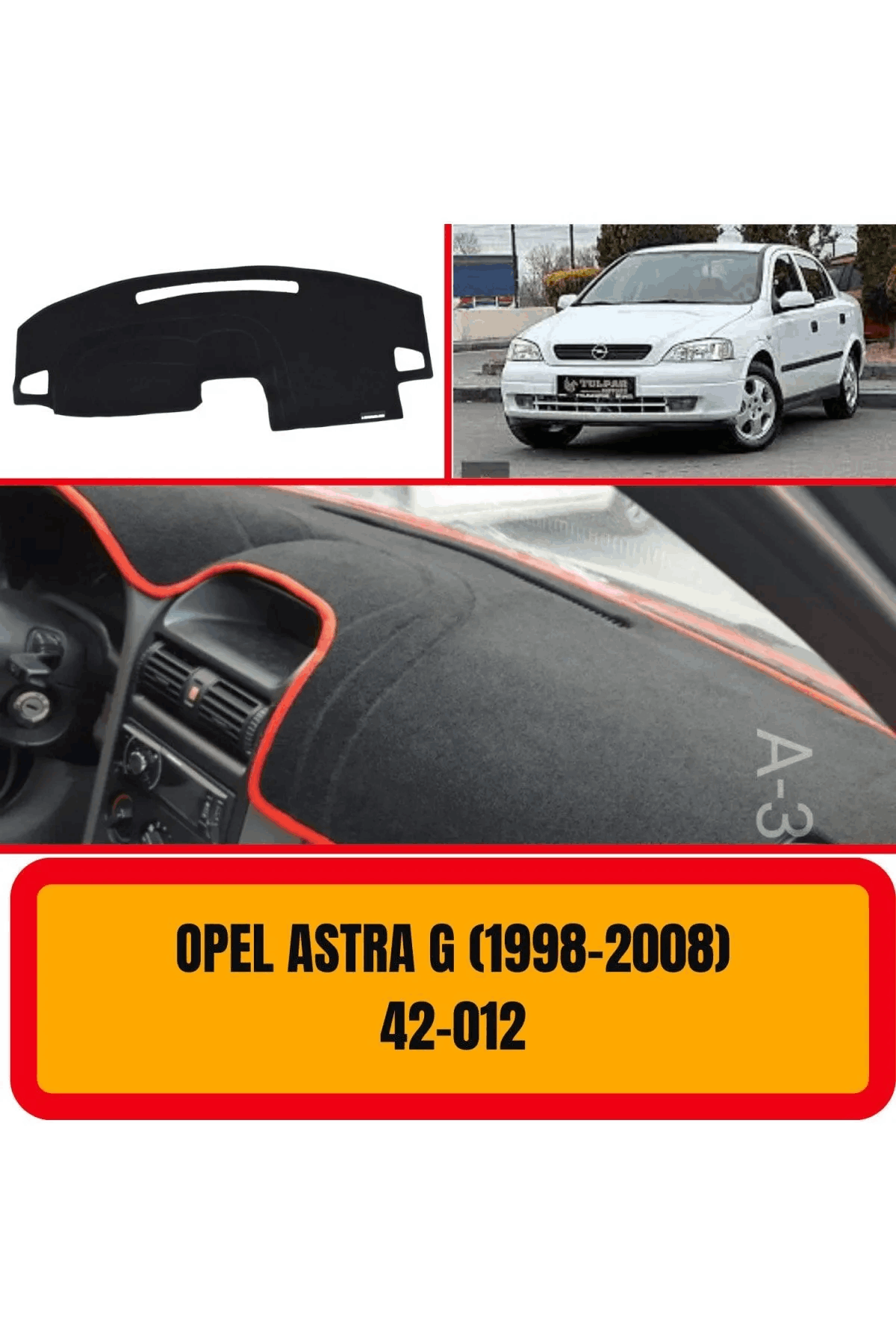 Opel Astra G 1998-2008 Ön Gögüs / Panel / Torpido Korumasi / Kilifi / Halisi /