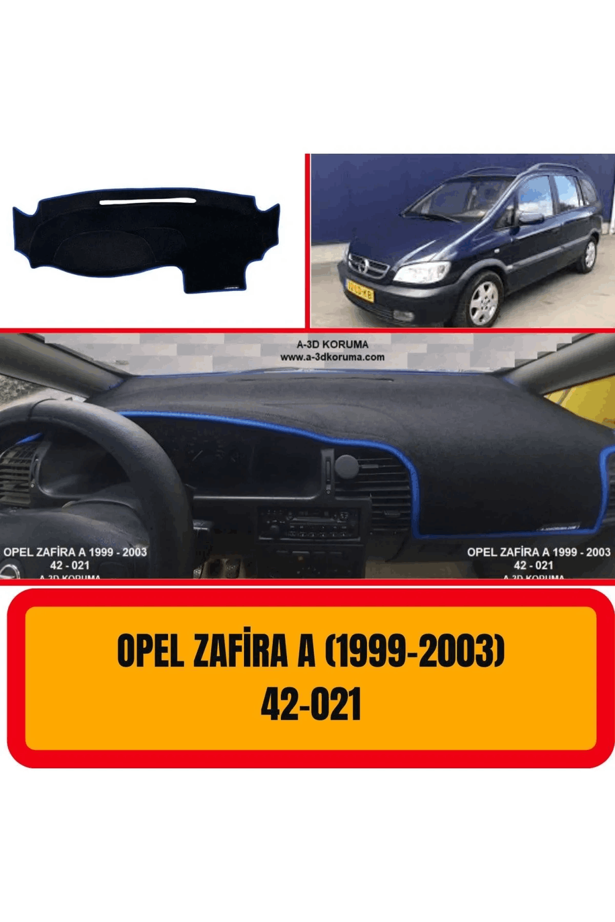 Opel Zafira A 1999-2003 Ön Gögüs / Panel / Torpido Korumasi / Kilifi /