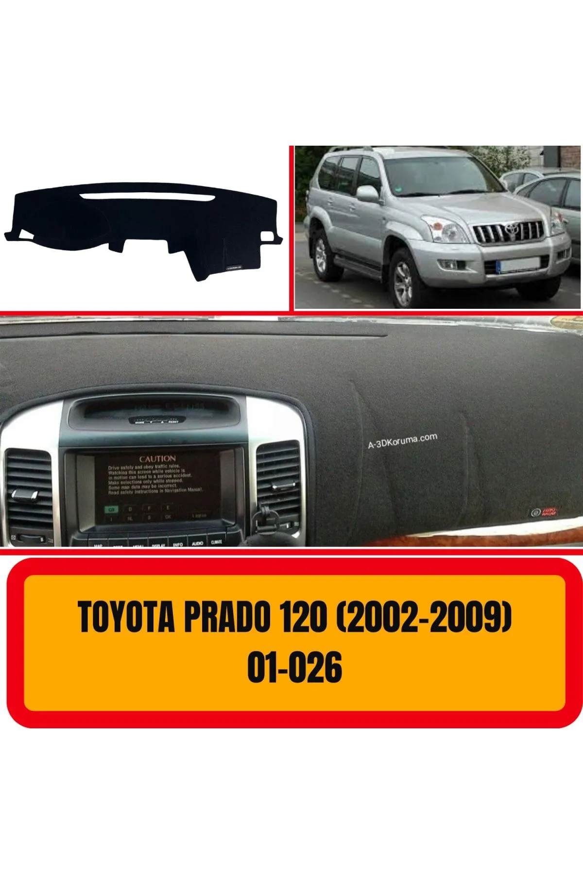 Toyota Lc Prado 120 2002-2009 Ön Gögüs / Panel / Torpido Korumasi