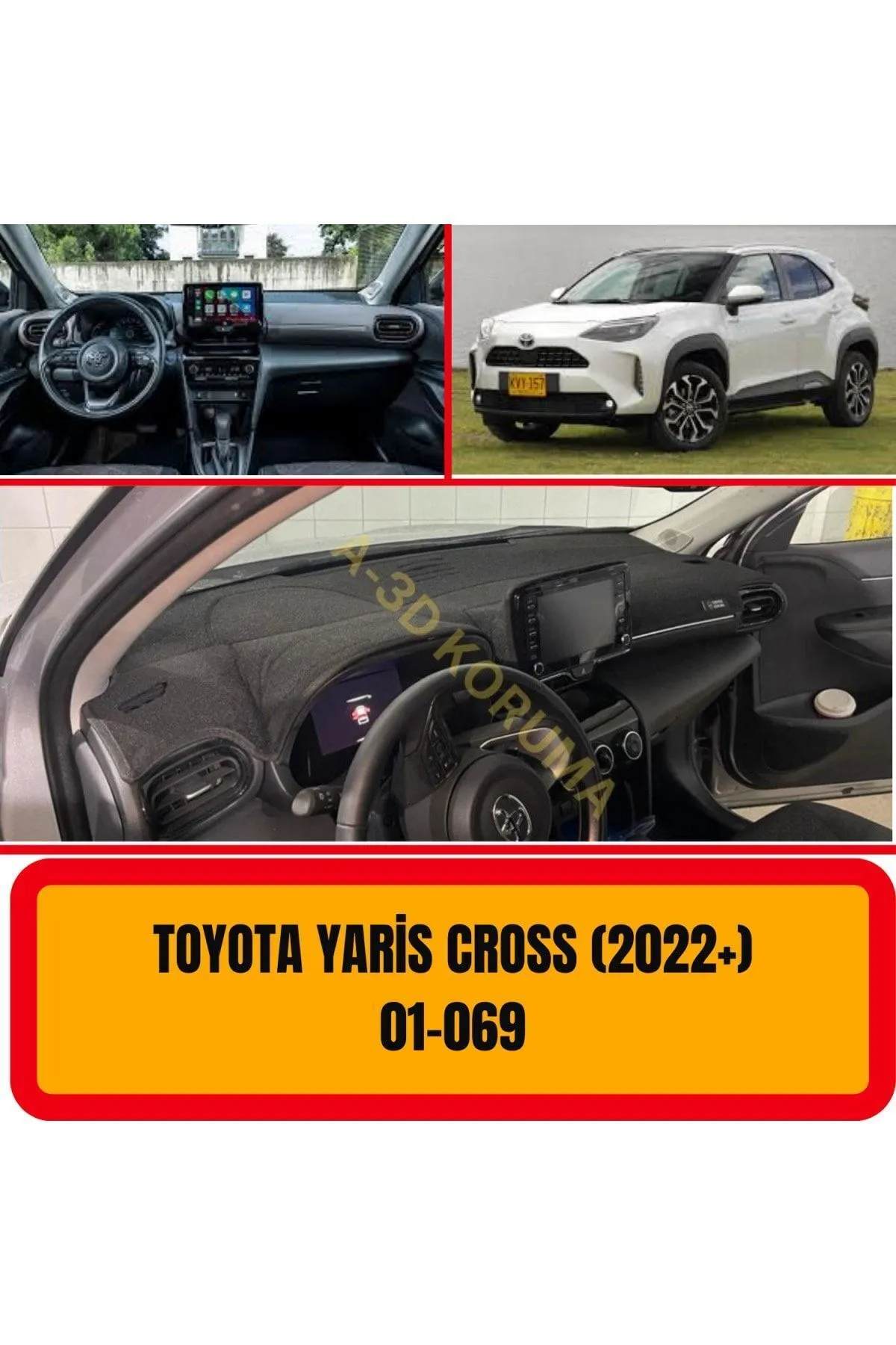 Toyota Yaris Cross 2022 Uyumlu Ön Gögüs / Panel / Torpido Korumasi