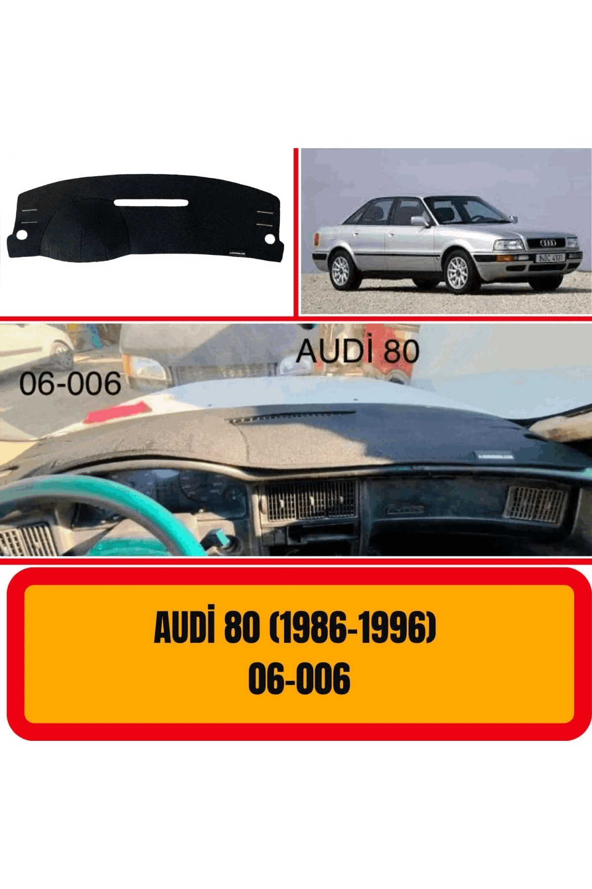 Audi 80 1986-1996 Ön Gögüs / Panel / Torpido Korumasi / Kilifi / Halisi