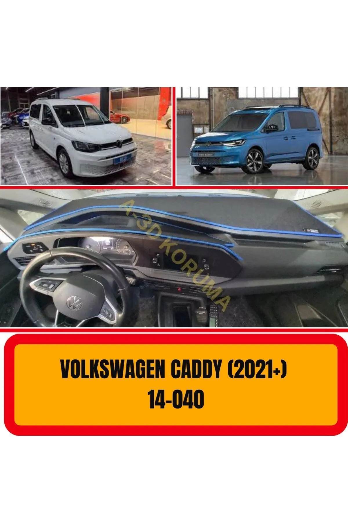 Volkswagen Caddy 2021 Ön Gögüs Panel Torpido Koruma Koruyucu