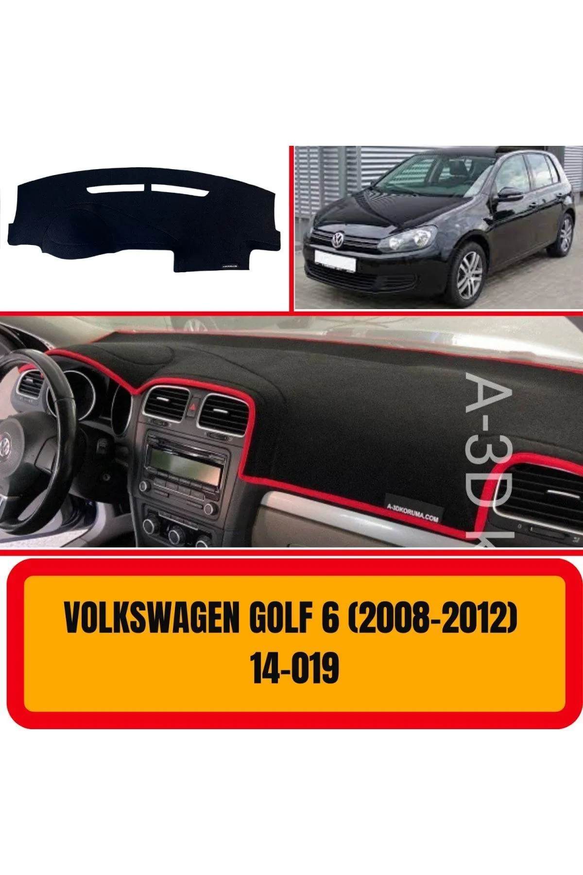  Volkswagen Golf 6 2008-2012 Ön Örtüsü Göğüs Panel Torpido Koruma