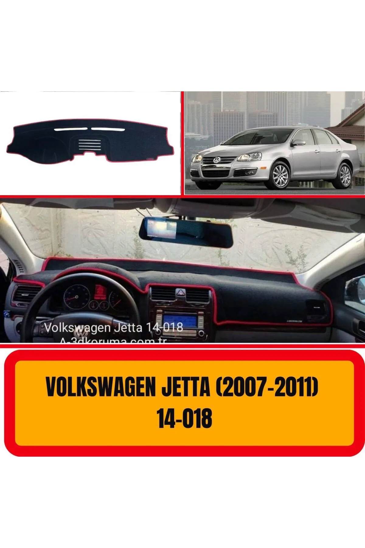 Volkswagen Jetta 2007-2011 Ön Örtüsü Göğüs Panel Torpido