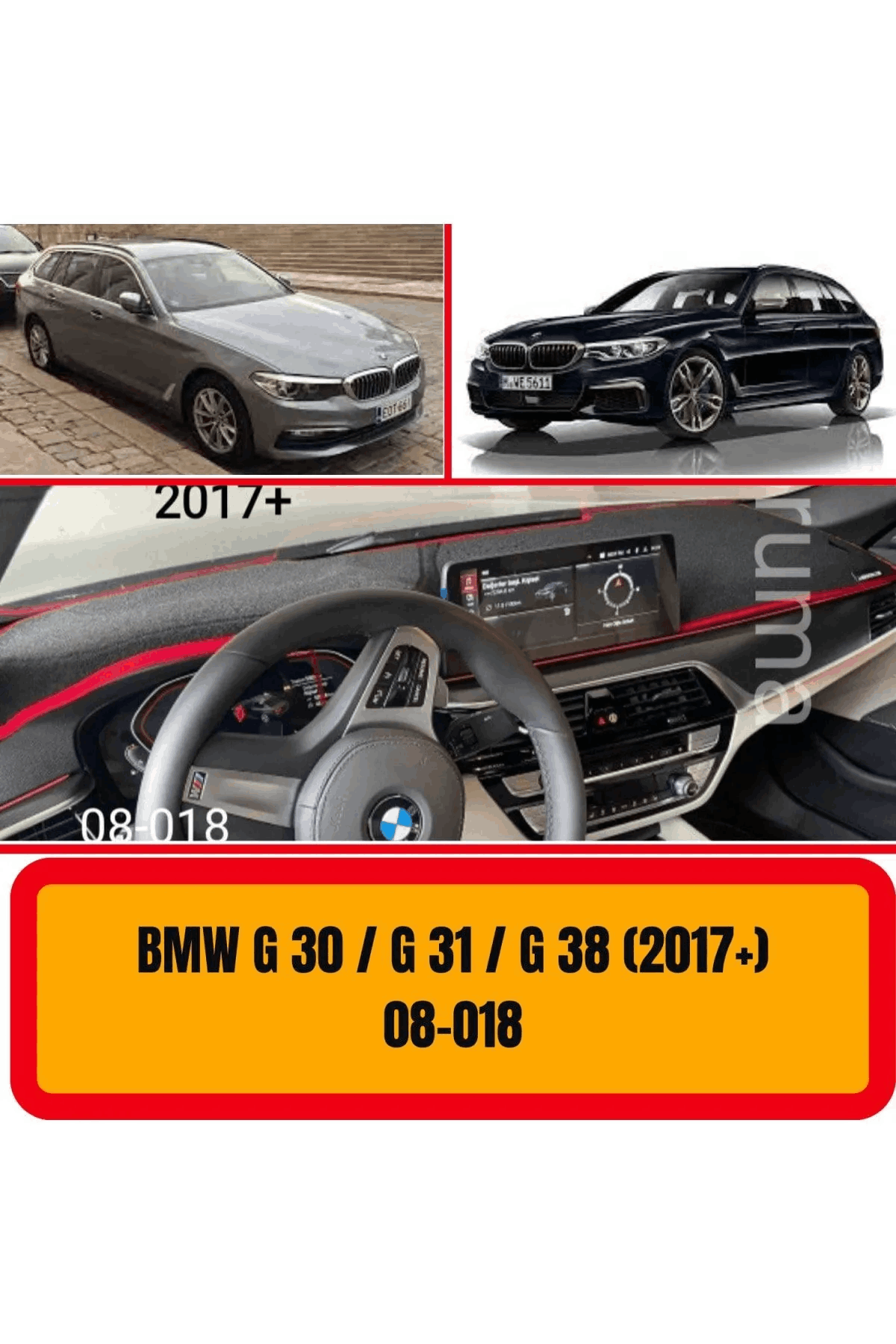 Bmw G30 G31 G38 (2017 ) Ön Gögüs / Panel / Torpido Korumasi / Kilifi / Halisi