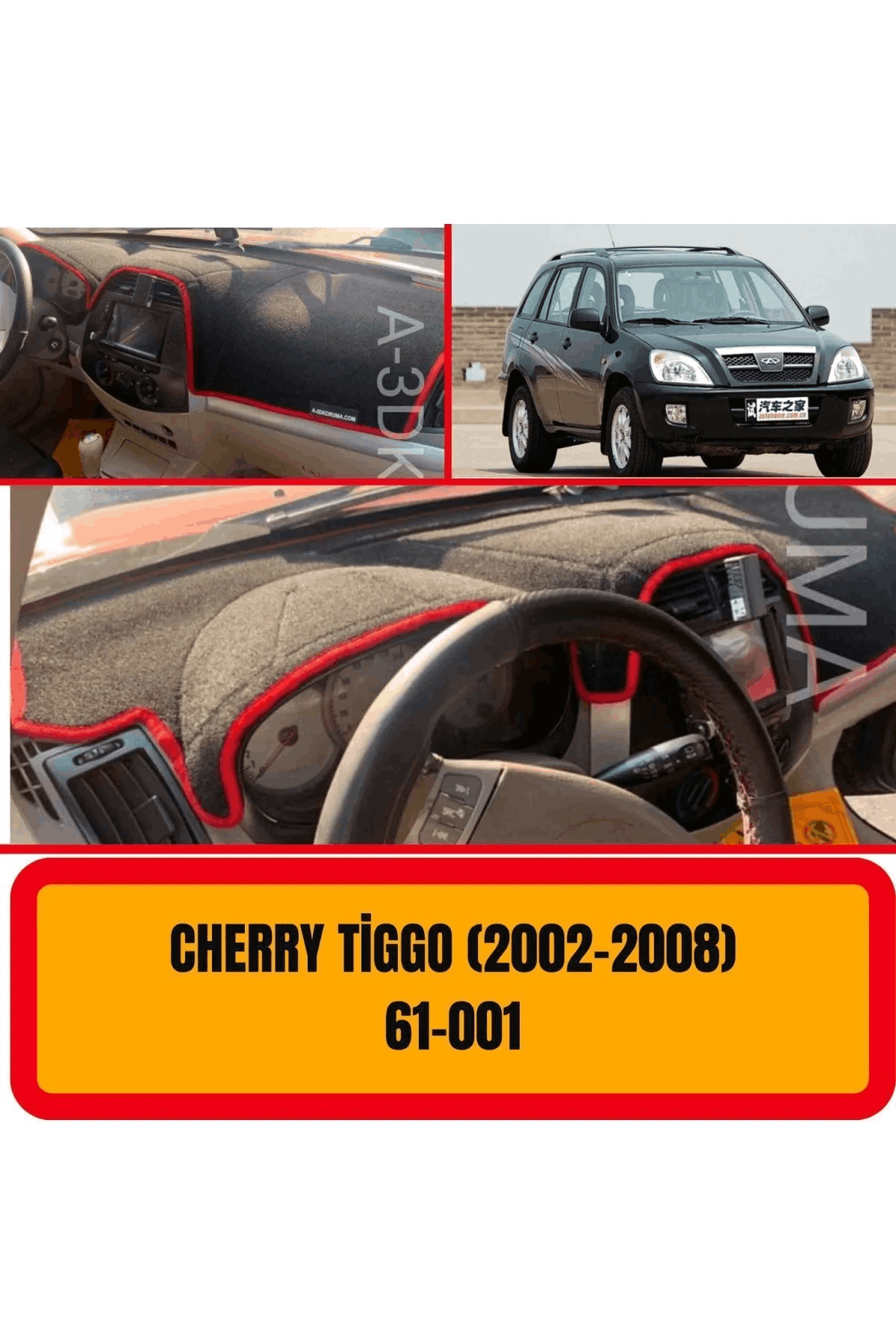 Chery Tiggo (2005-2009) Ön Torpido Koruma Koruyucu Kilifi Halisi Örtüsü