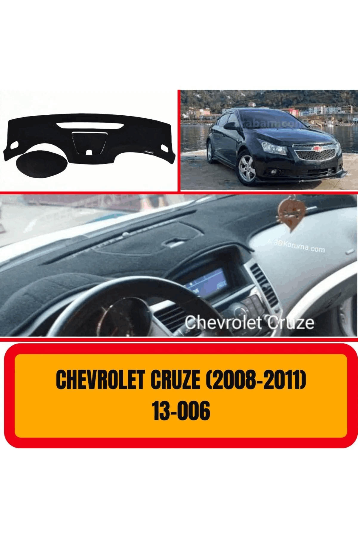  Chevrolet Cruze 2008-2011 Ön Gögüs Panel Torpido Koruma Koruyucu Kilifi