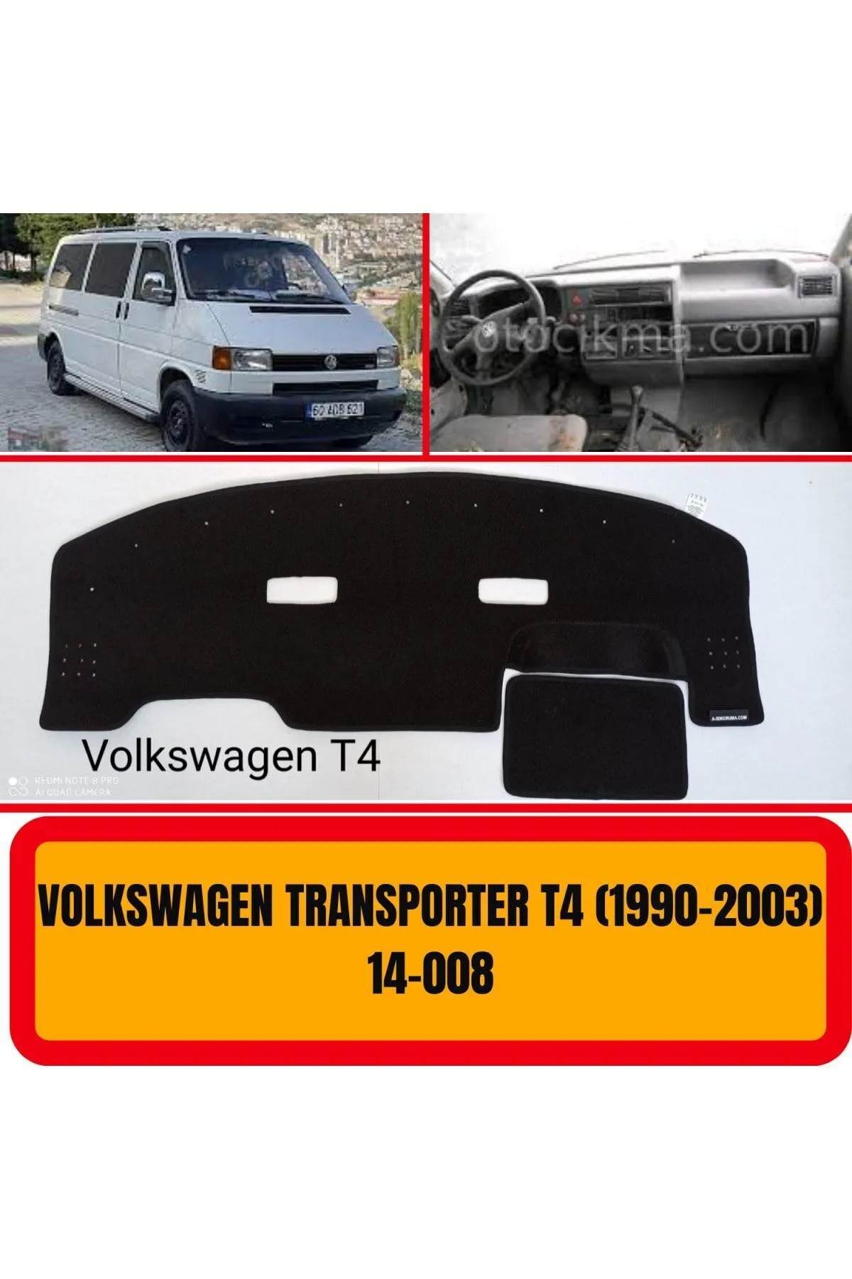 Volkswagen Transporter T4 1990-2003 Ön Örtüsü Göğüs Panel Torpido Koruma