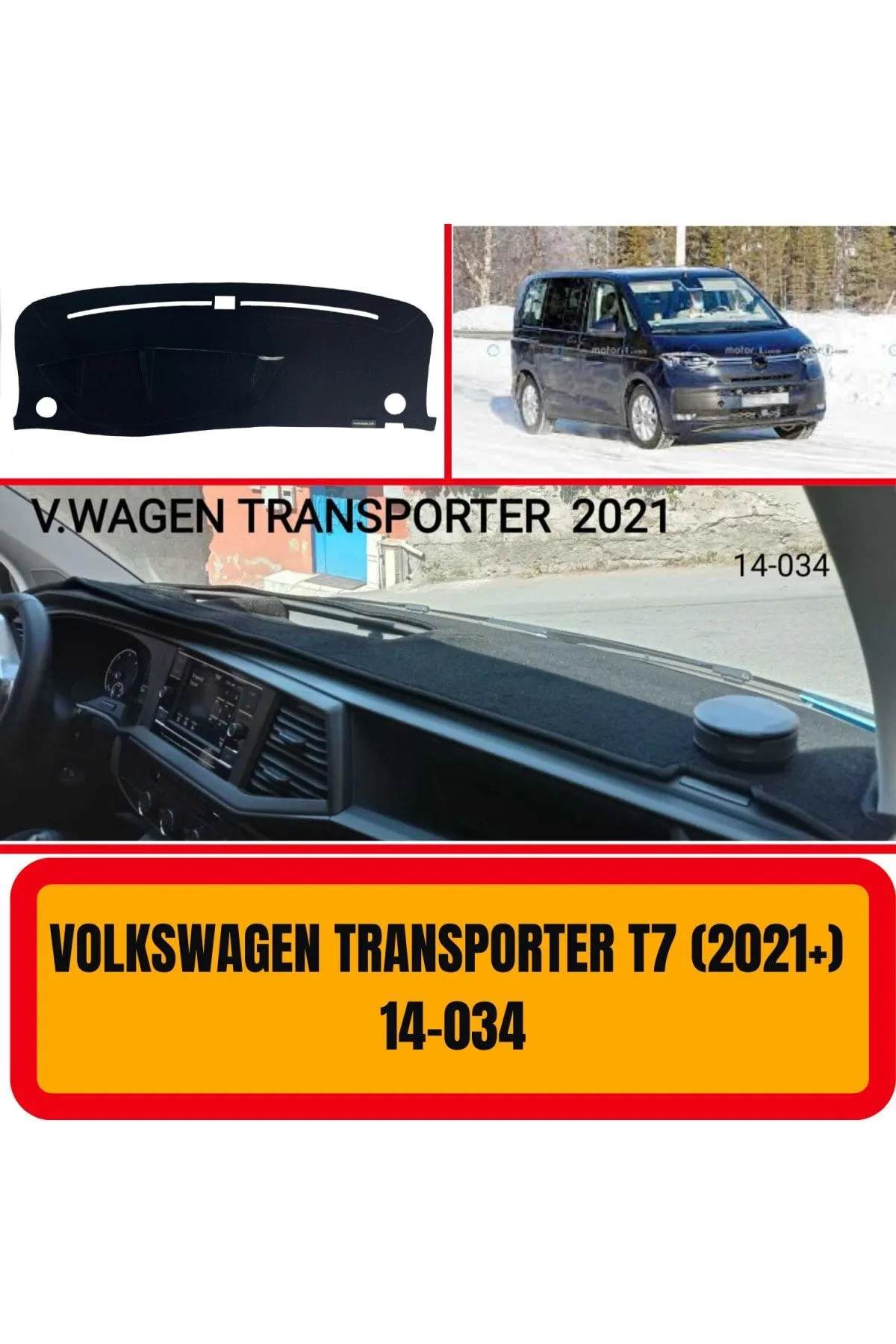 Volkswagen Transporter T7 2021 Ön Gögüs / Panel / Torpido Korumasi