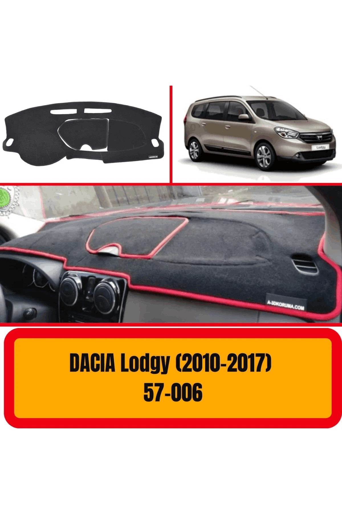 Dacia Lodgy 2010- 2017 Ön Gögüs / Panel / Torpido Korumasi / Kilifi