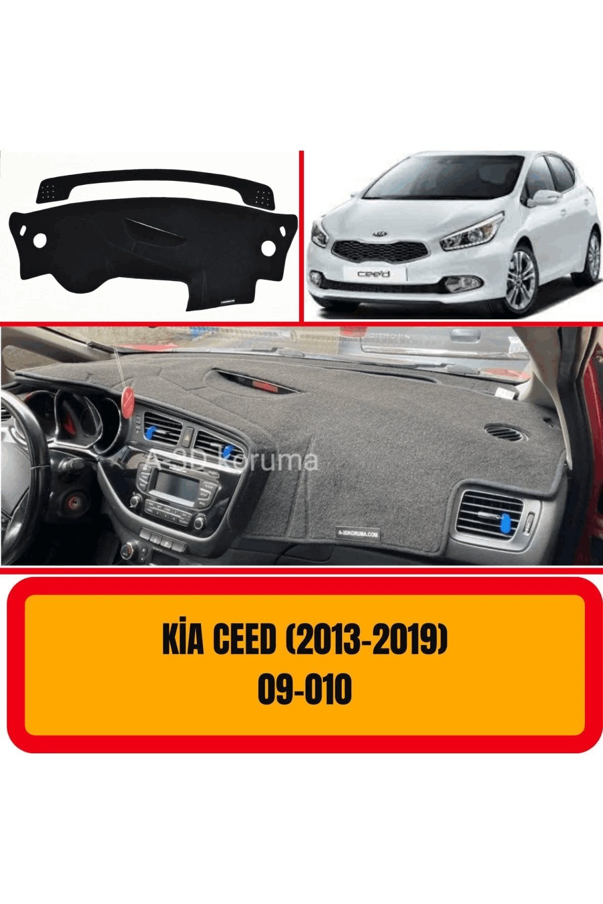 Kia Ceed 2013 Ön Gögüs / Panel / Torpido Korumasi / Kilifi / Halisi