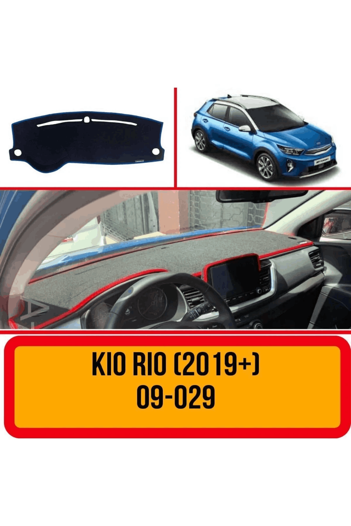 Kia Rio 2019 Ön Gögüs / Panel / Torpido Korumasi / Kilifi / Halisi