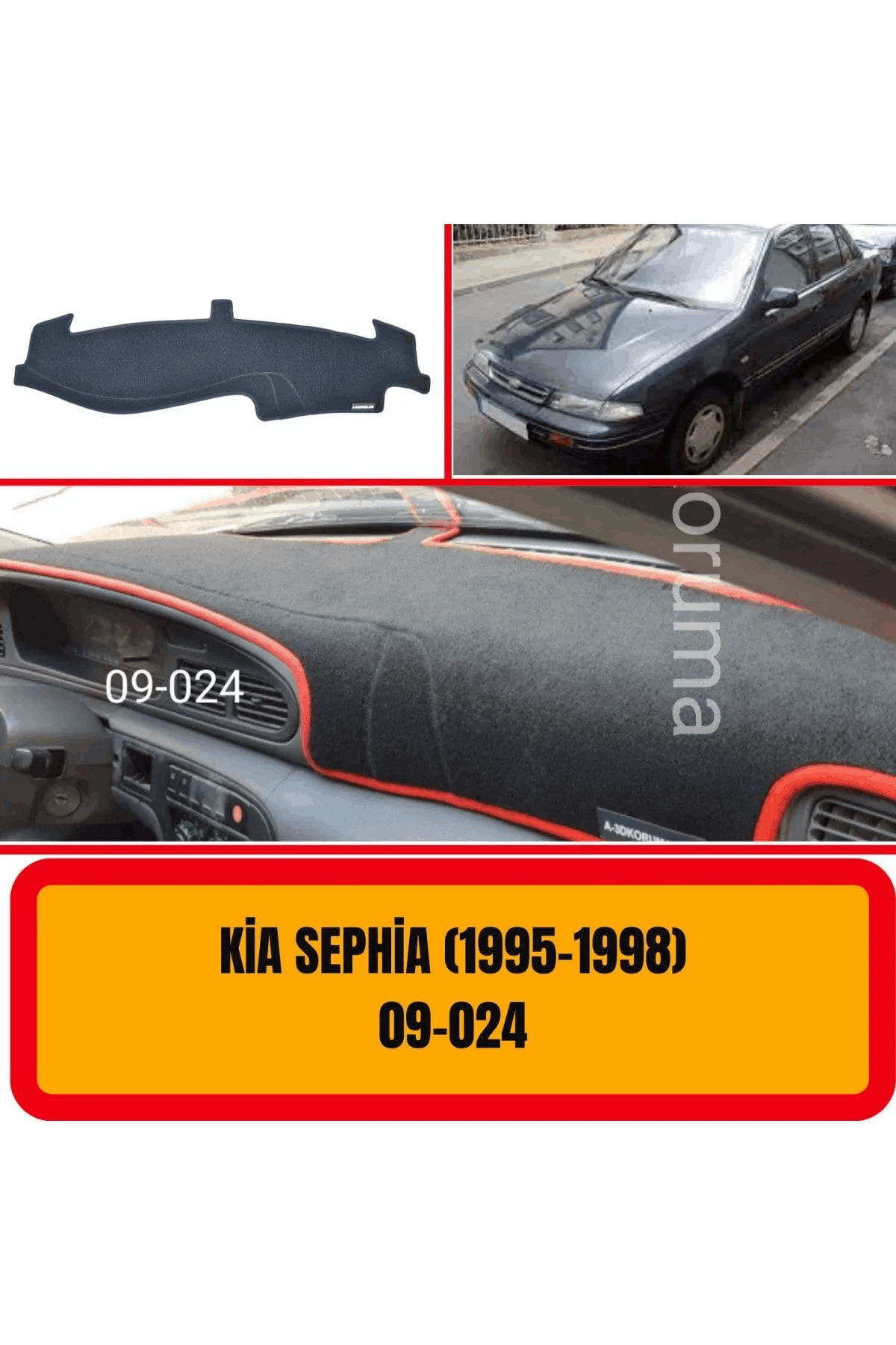 Kia Sephia 1995-1998 Ön Gögüs / Panel / Torpido Korumasi / Kilifi