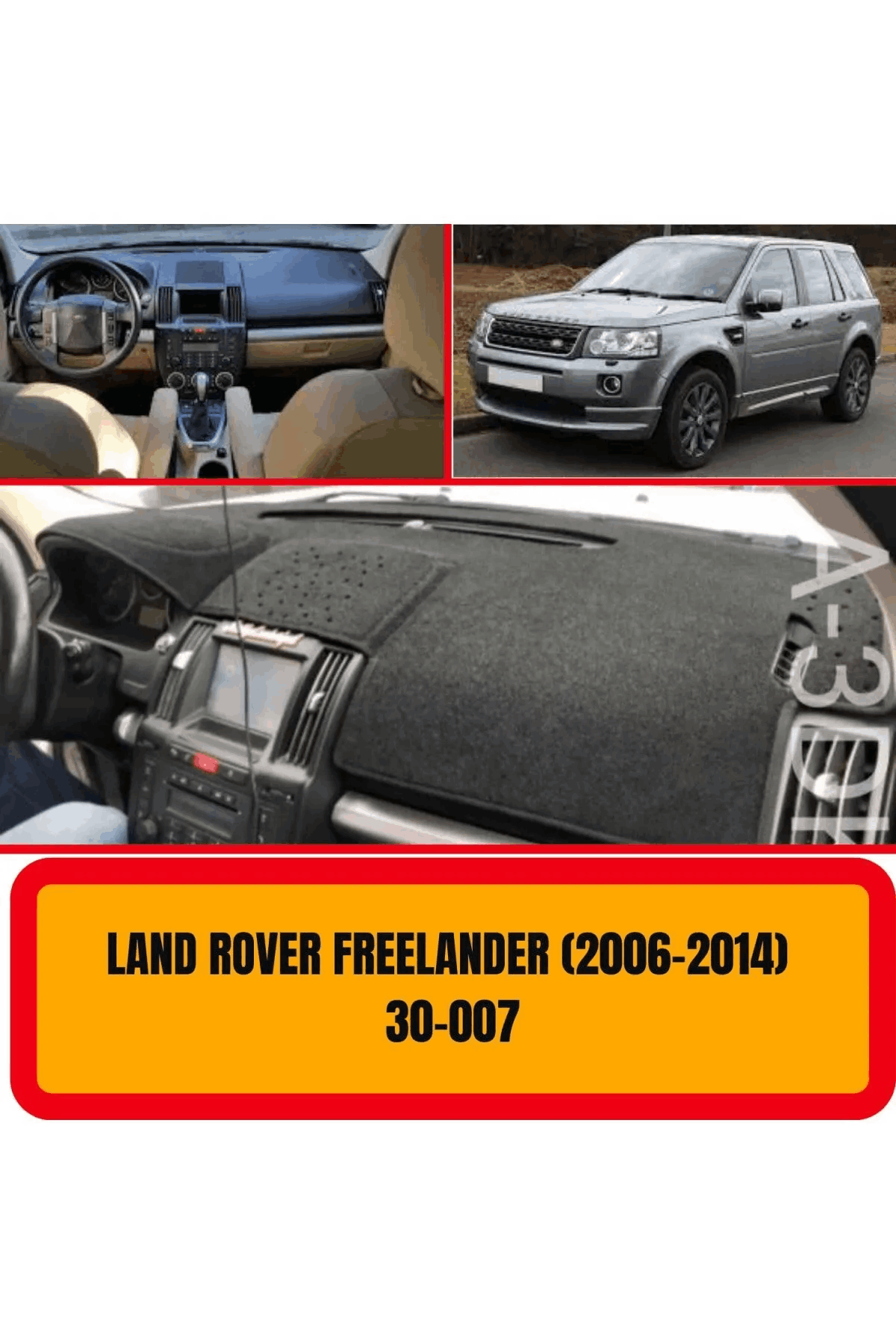 Land Rover Freelander 2006-2014 Ön Gögüs Panel Torpido Koruma Koruyucu