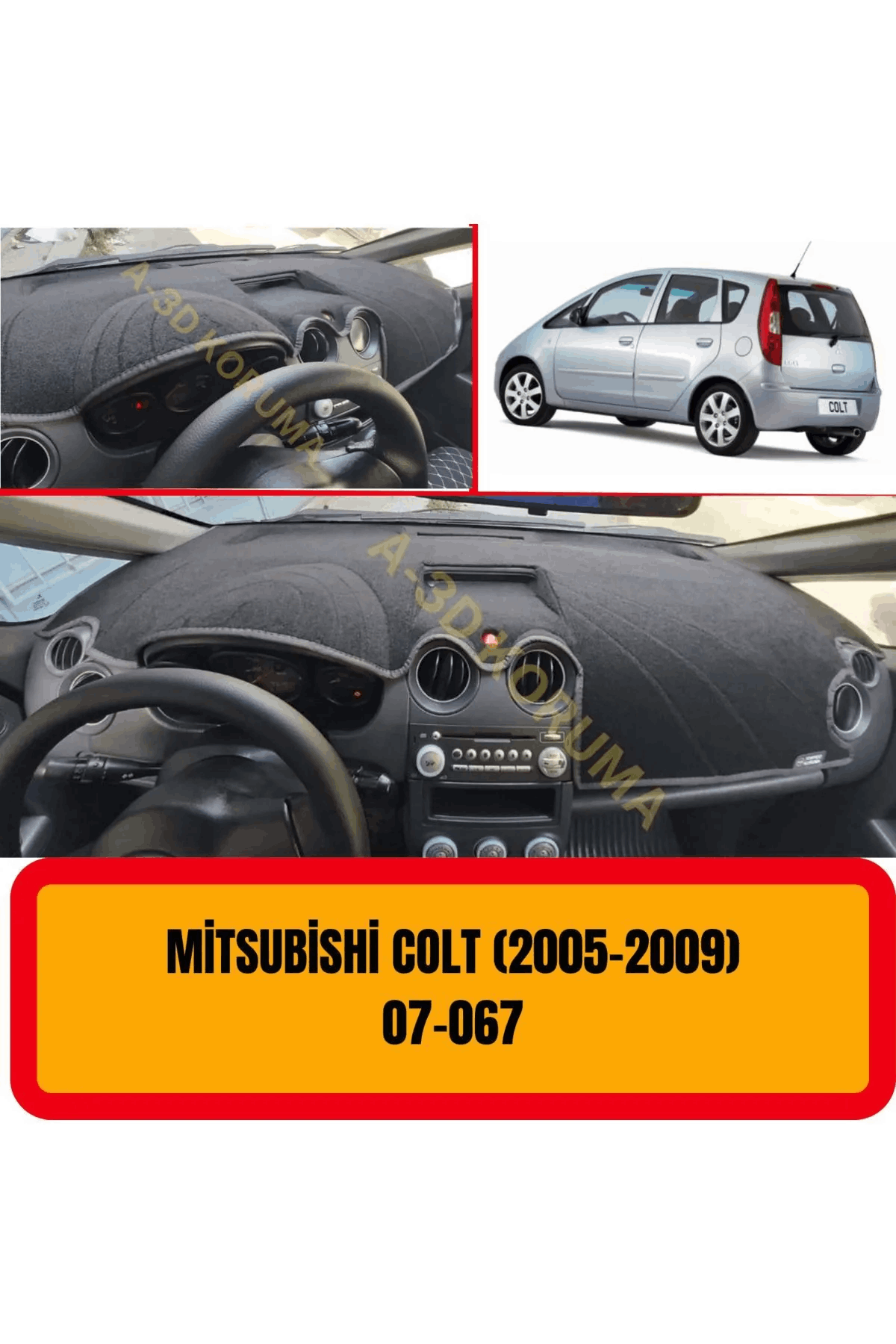 Mitsubishi Colt (2005-2009) Ön Gögüs / Panel / Torpido Korumasi / Kilifi