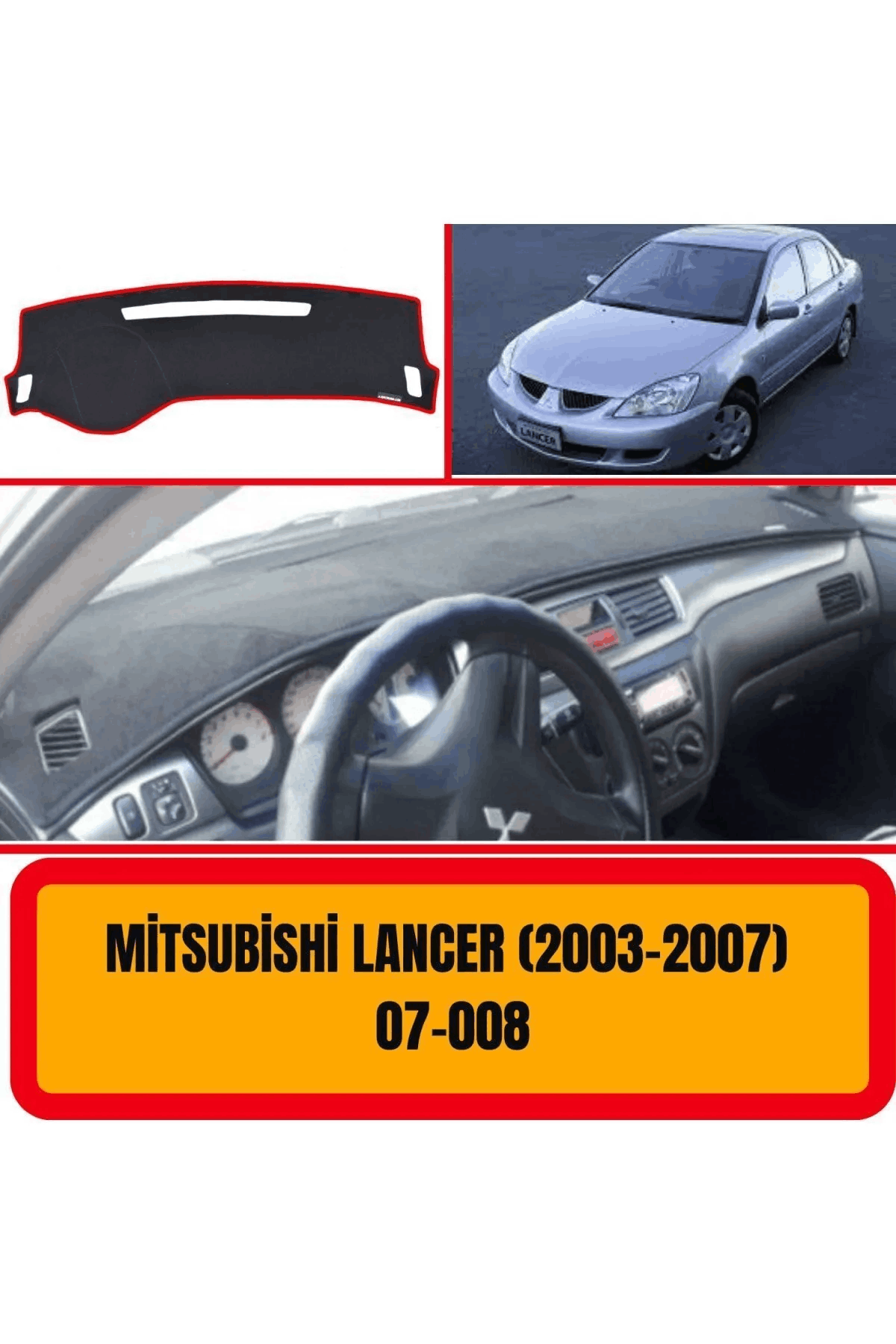 Mitsubishi Lancer 2003-2007 Ön Örtüsü Göğüs Panel Torpido Koruma