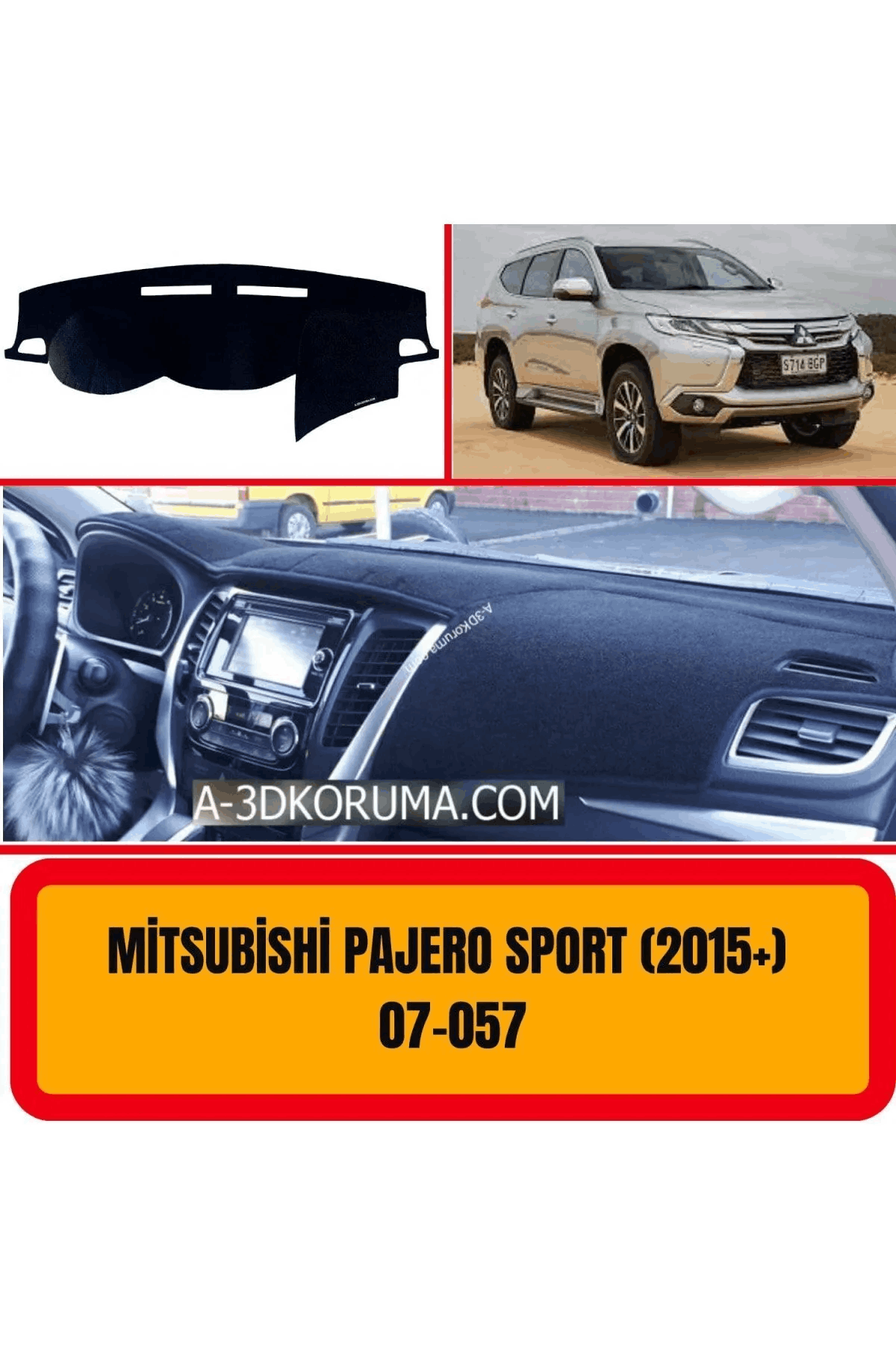 Mitsubishi Pajero Sport 2006 Ön Gögüs / Panel / Torpido Korumasi / Kilifi