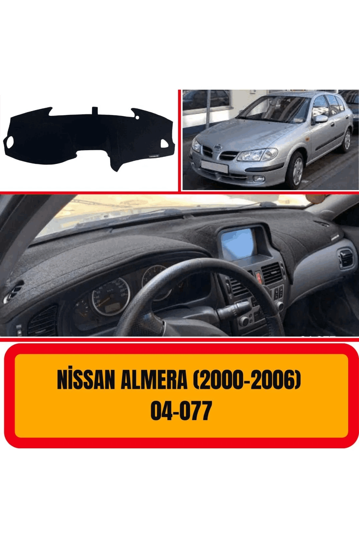 Nissan Almera 2000-2006 Ön Gögüs / Panel / Torpido Korumasi / Kilifi