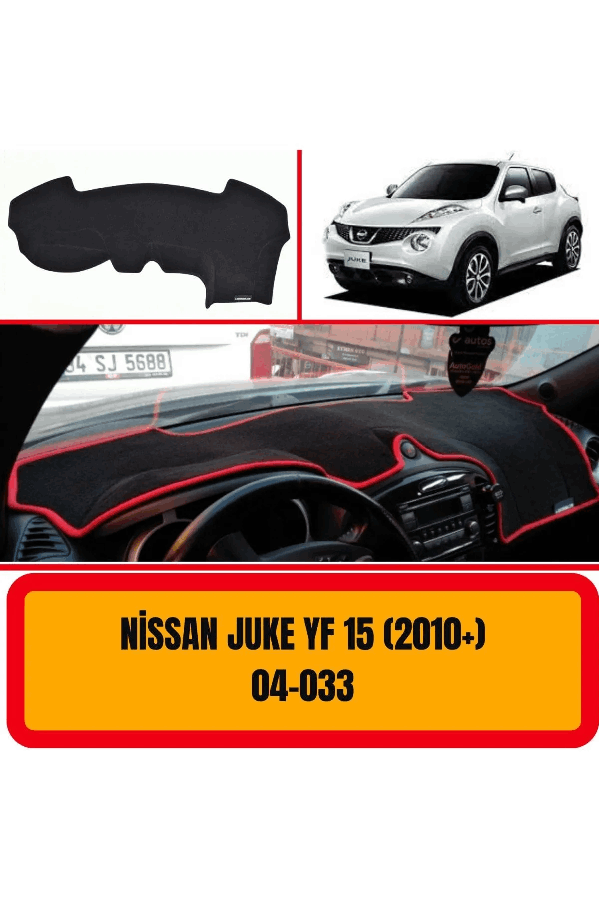 Nissan Juke Yf15 2010 Ön Gögüs / Panel / Torpido Korumasi / Kilifi