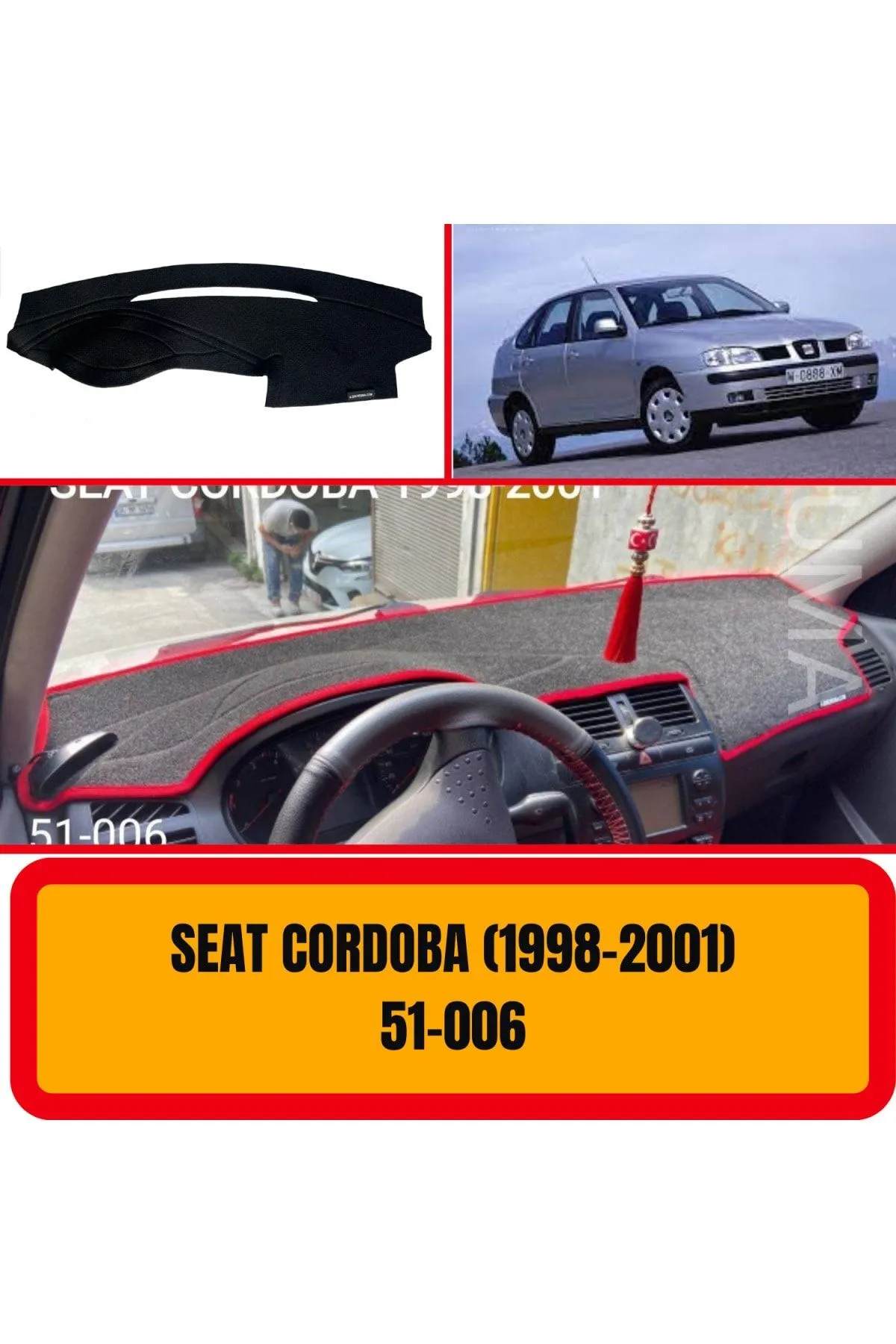 Seat Cordoba 1999-2001 Ön Gögüs / Panel / Torpido Korumasi / Kilifi