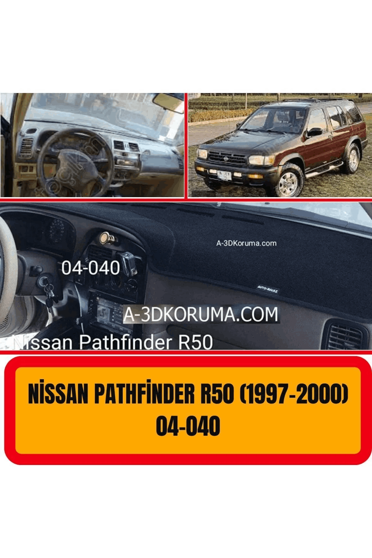 Nissan Pathfinder R50 1997-2000 Ön Gögüs / Panel / Torpido Korumasi