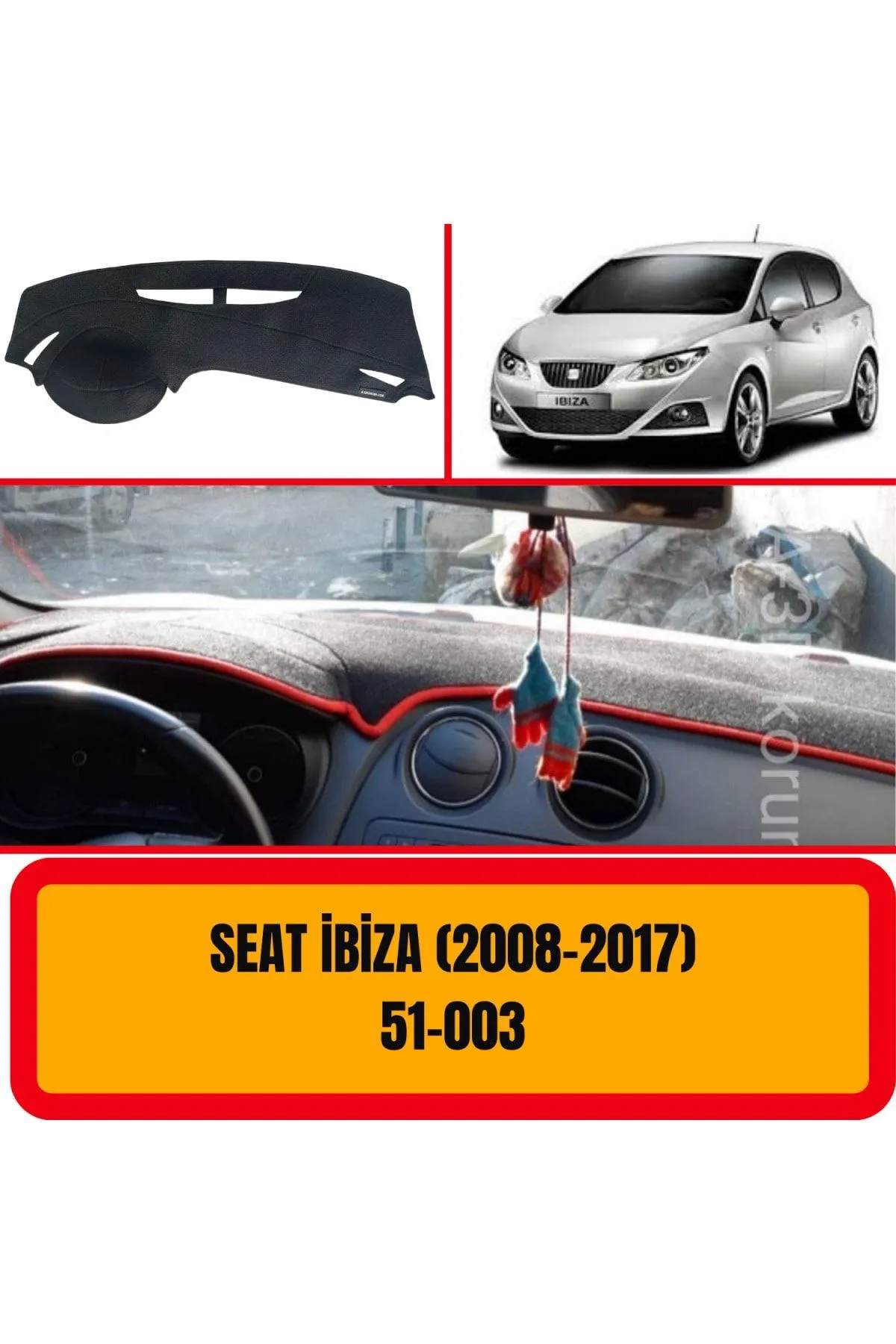 Seat Ibiza 2008-2017 Ön Gögüs / Panel / Torpido Korumasi / Kilifi / Halisi