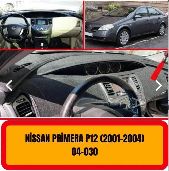 Nissan Primera P12 2001-2004 Ön Göğüs Örtüsü  Panel Torpido Koruma 