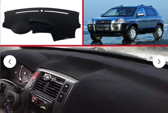 Hyundai Tucson 1 Ön Torpido Koruma Koruyucu Kilifi Halisi Örtüsü