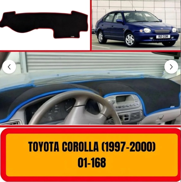 Toyota Corolla 1997 - 2000 Ön Örtüsü Göğüs Panel Torpido Koruma Koruyucu