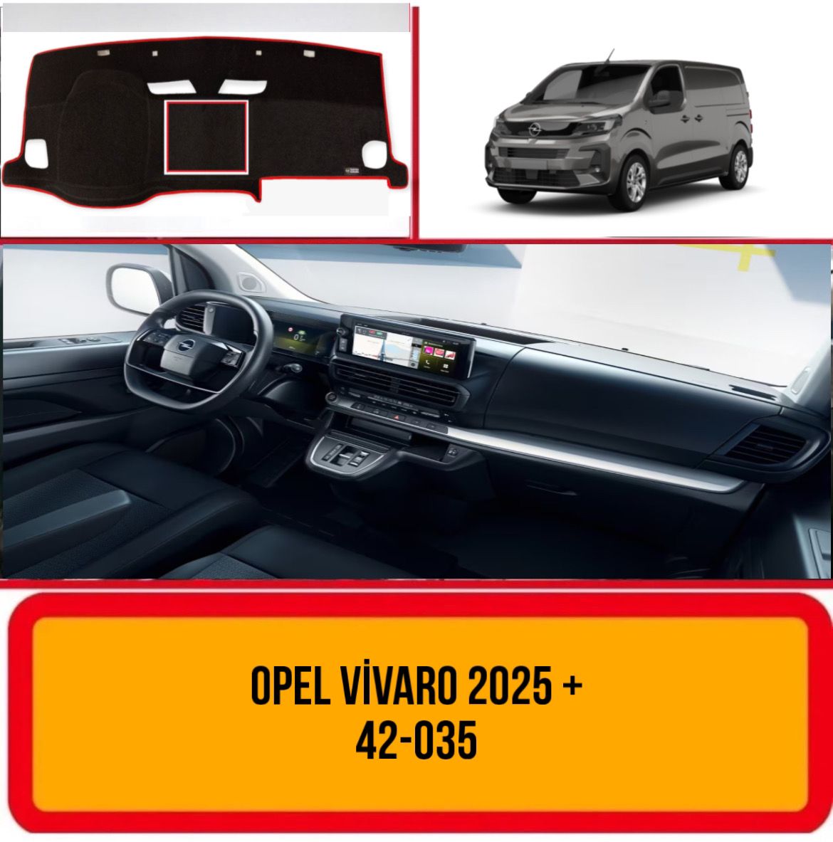 OPEL ZAFİRA -VIVARO -FIAT SCUDO & ULYSSE - CİTROEN JUMPER - SPACE TOURER - PEUGEOT EXPERT TRAVEL ( 2025 + )