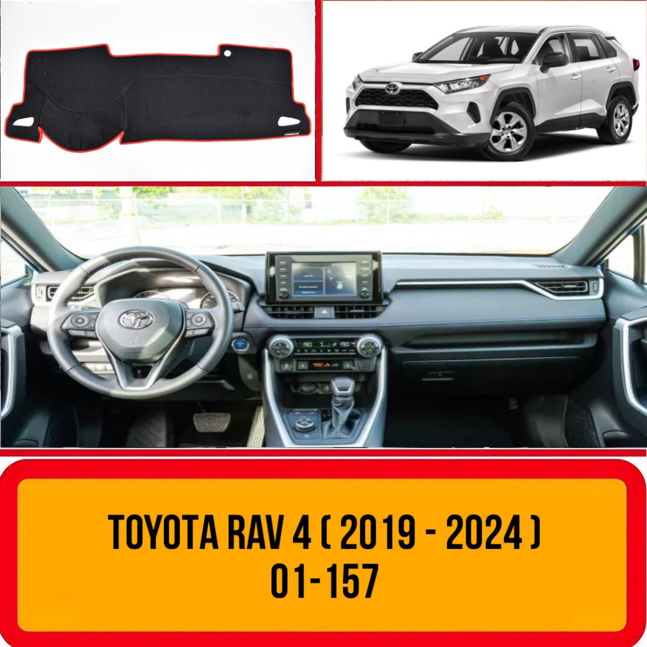 TOYOTA RAV 4 ( 2019-2024 ) A3D TORPİDO KORUMA 