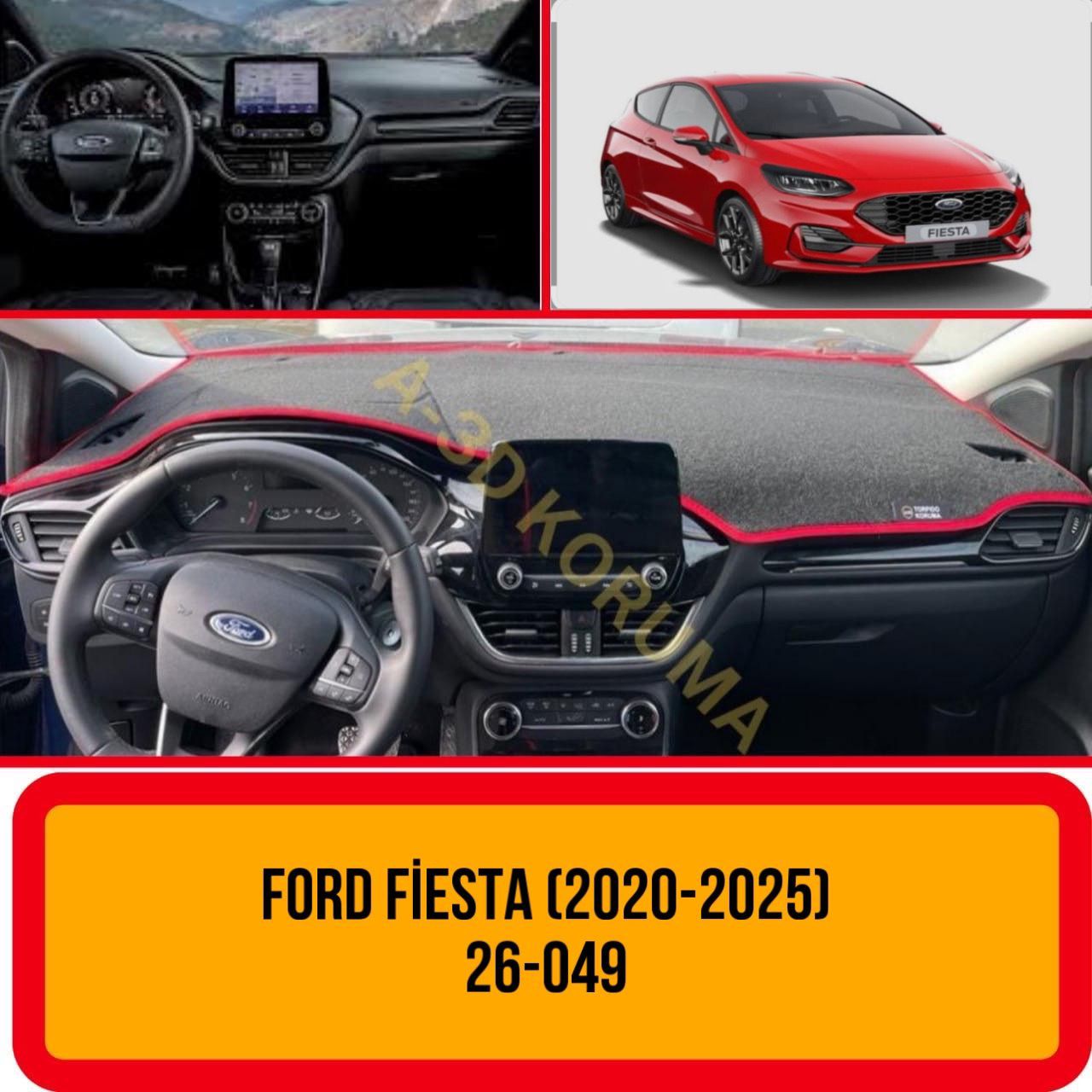 FORD FIESTA & FORD PUMA(2020 ) A3D Ön Gögüs Panel Torpido Koruma Koruyucu Kilifi Halisi