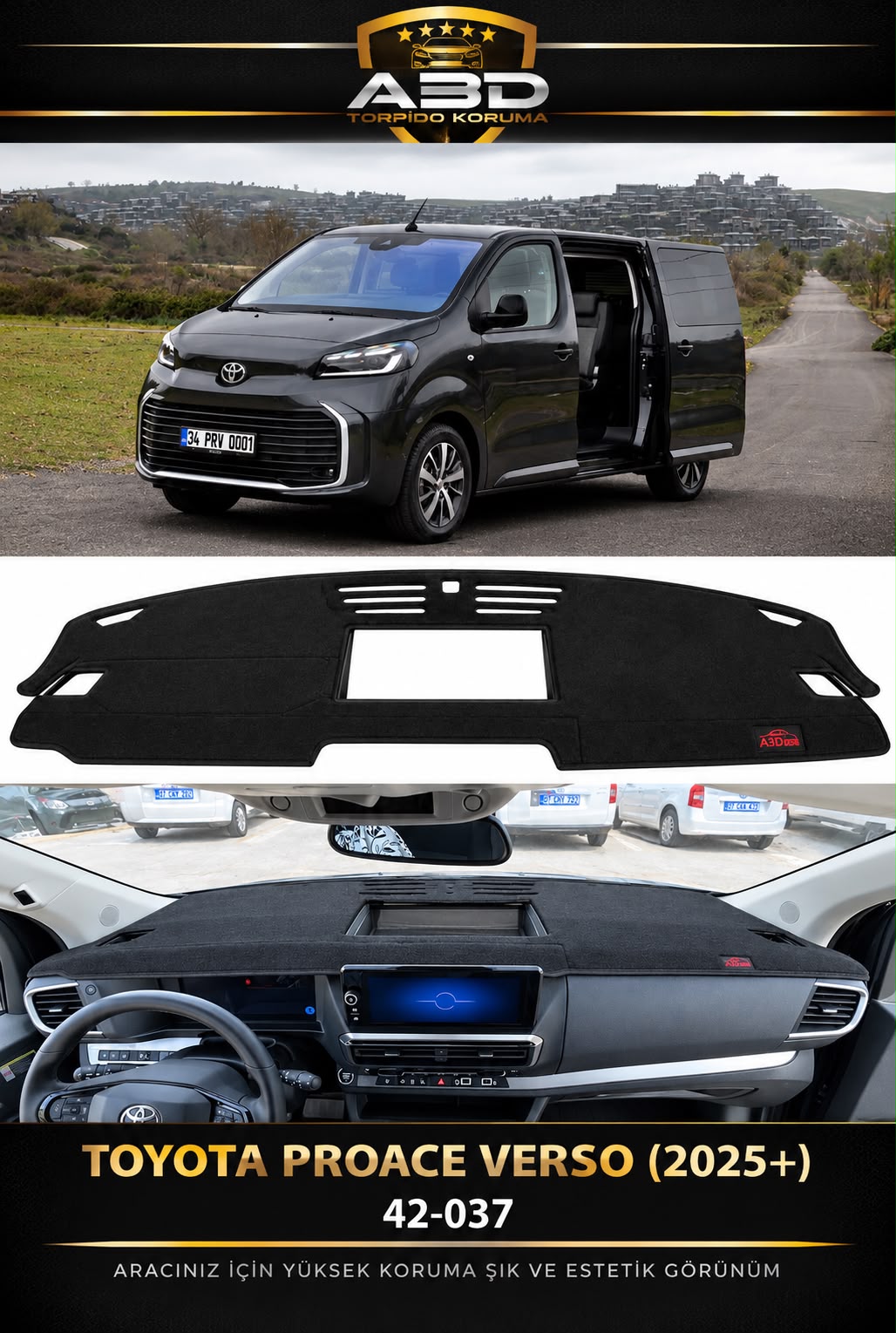 OPEL ZAFİRA -VIVARO -FIAT SCUDO & ULYSSE - CİTROEN JUMPER - SPACE TOURER - PEUGEOT EXPERT TRAVEL ( 2025 + )